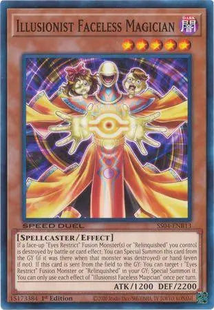 Illusionist Faceless Magician [SS04-ENB13] Common - Doe's Cards