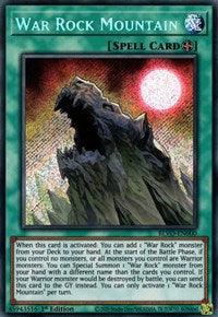 War Rock Mountain [BLVO-EN000] Secret Rare - Doe's Cards