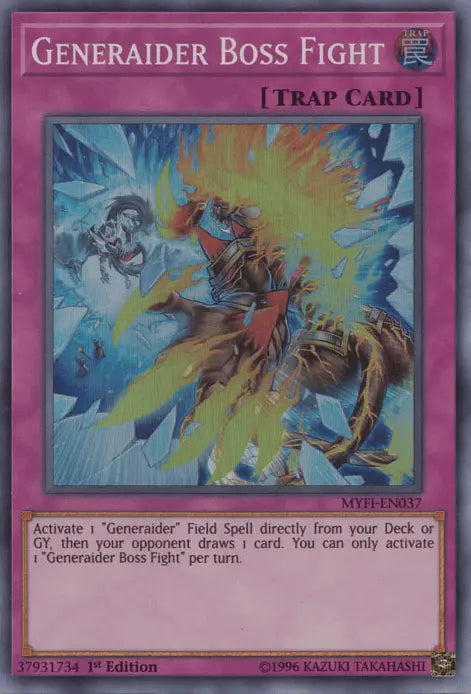 Generaider Boss Fight [MYFI-EN037] Super Rare - Doe's Cards
