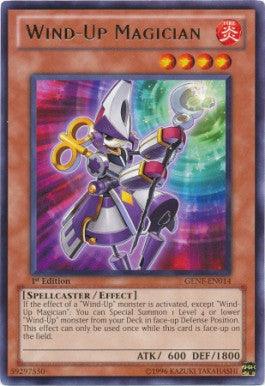 Wind-Up Magician [GENF-EN014] Rare - Doe's Cards