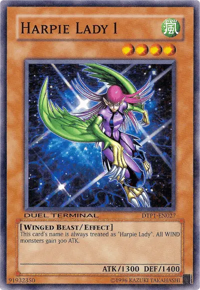Harpie Lady 1 [DTP1-EN027] Common - Doe's Cards