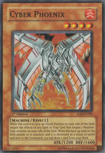 Cyber Phoenix [EOJ-EN009] Super Rare - Doe's Cards