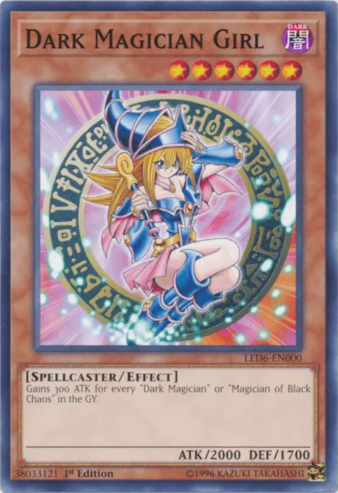 Dark Magician Girl [LED6-EN000] Common - Doe's Cards