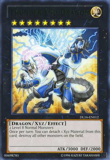 Thunder End Dragon (Green) [DL16-EN012] Rare - Doe's Cards