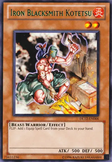 Iron Blacksmith Kotetsu (Green) [DL12-EN006] Rare - Doe's Cards