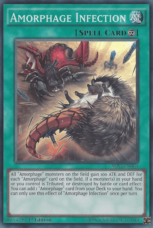 Amorphage Infection [SHVI-EN063] Super Rare - Doe's Cards