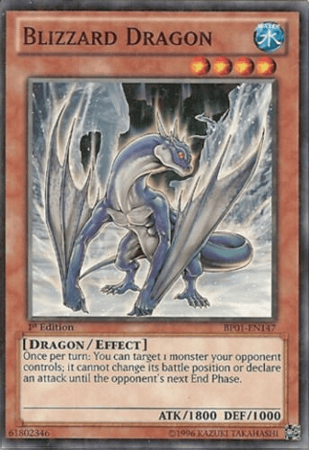 Blizzard Dragon [BP01-EN147] Starfoil Rare - Doe's Cards