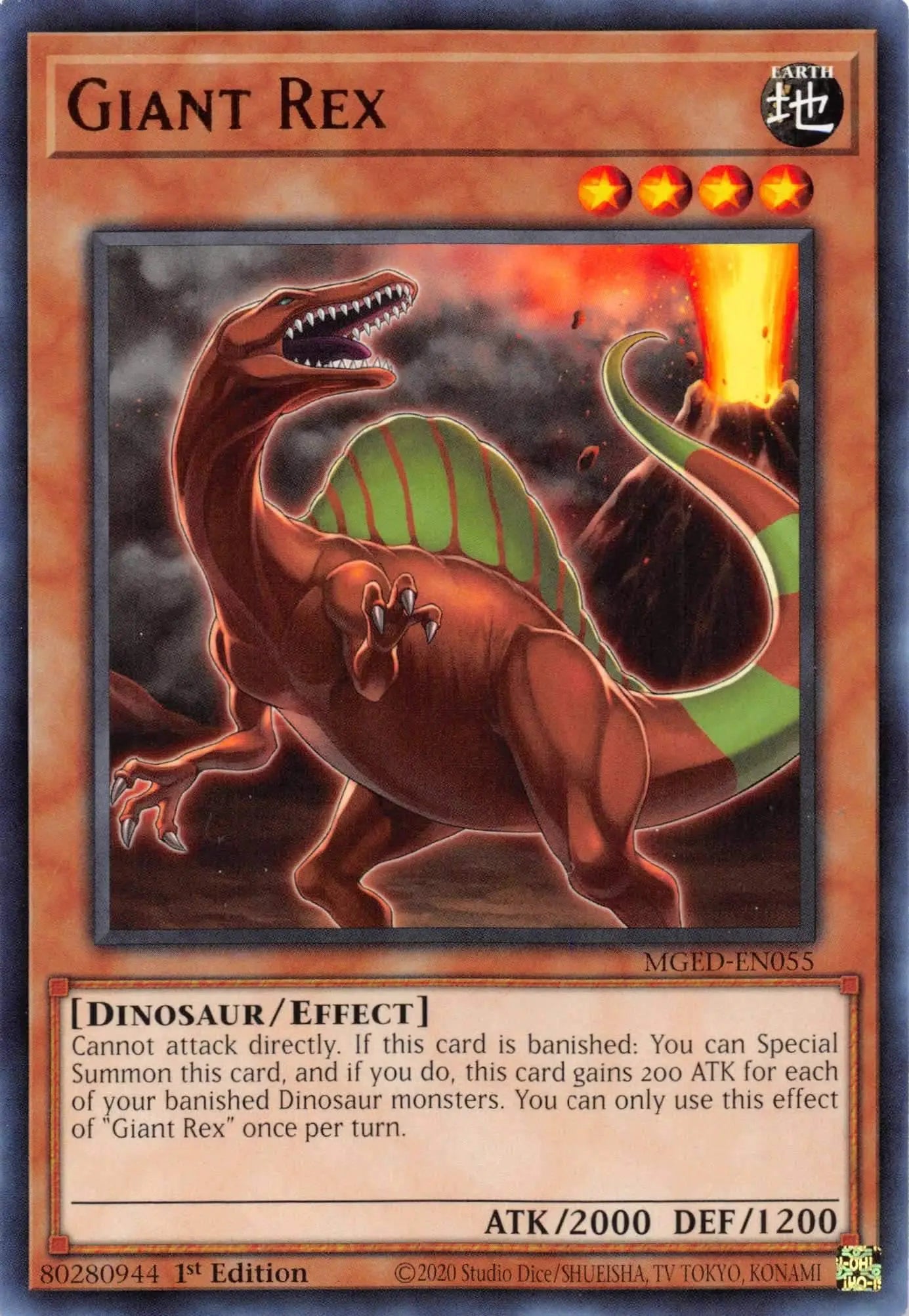 Giant Rex [MGED-EN055] Rare - Doe's Cards