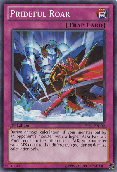 Prideful Roar [BP01-EN100] Common - Doe's Cards