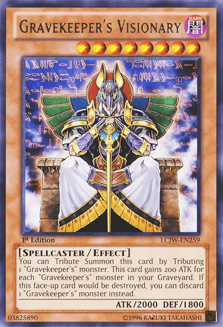 Gravekeeper's Visionary [LCJW-EN259] Rare - Doe's Cards