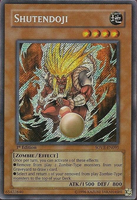 Shutendoji [SOVR-EN095] Secret Rare - Doe's Cards