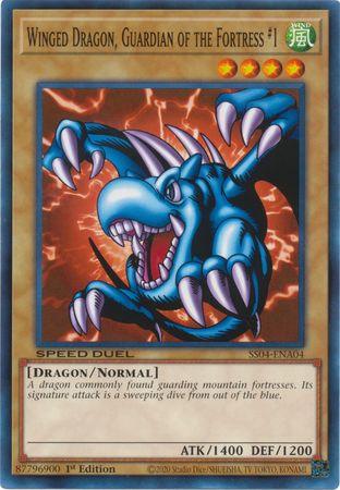 Winged Dragon, Guardian of the Fortress #1 [SS04-ENA04] Common - Doe's Cards