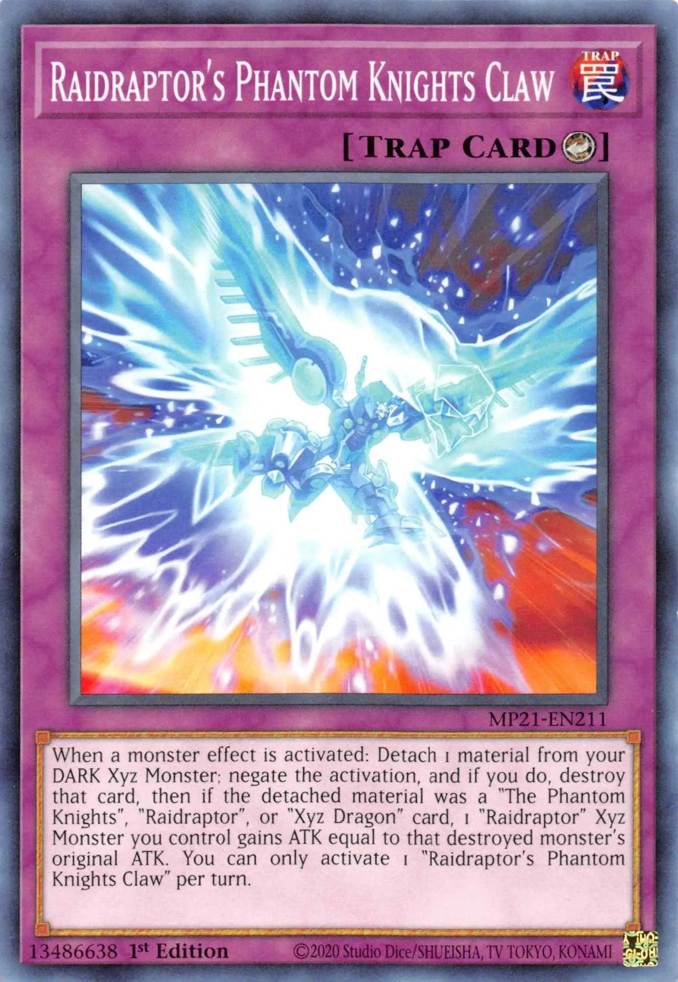 Raidraptor's Phantom Knights Claw [MP21-EN211] Common - Doe's Cards