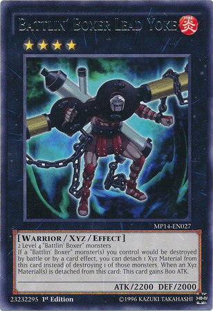 Battlin' Boxer Lead Yoke [MP14-EN027] Rare - Doe's Cards