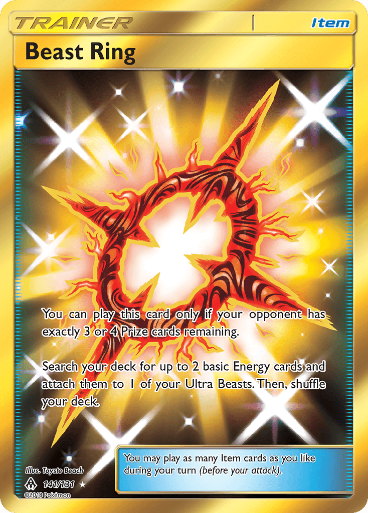 Beast Ring (141/131) [Sun & Moon: Forbidden Light] - Doe's Cards