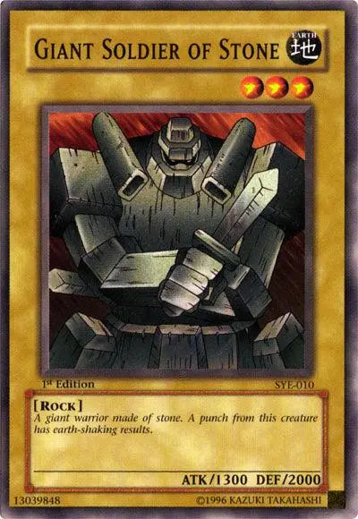 Giant Soldier of Stone [SYE-010] Common - Doe's Cards