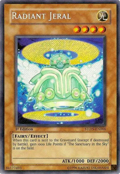 Radiant Jeral [STON-EN066] Secret Rare - Doe's Cards