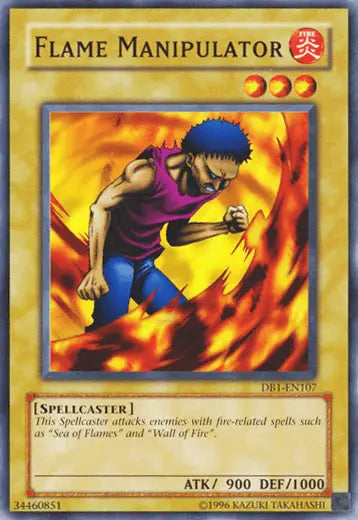 Flame Manipulator [DB1-EN107] Common - Doe's Cards