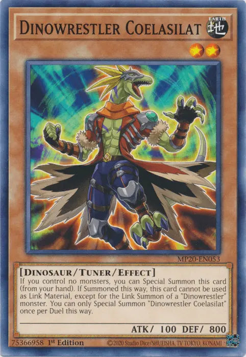 Dinowrestler Coelasilat [MP20-EN053] Common - Doe's Cards