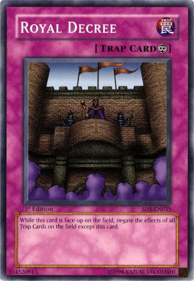 Royal Decree [SD5-EN035] Common - Doe's Cards