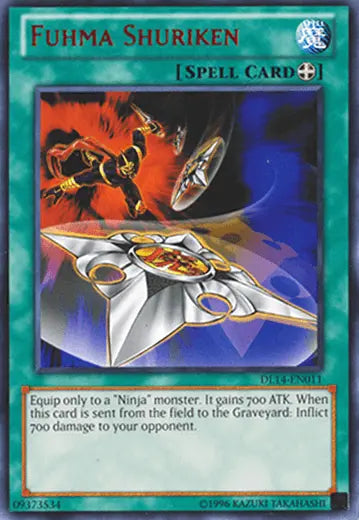 Fuhma Shuriken (Red) [DL14-EN011] Rare - Doe's Cards
