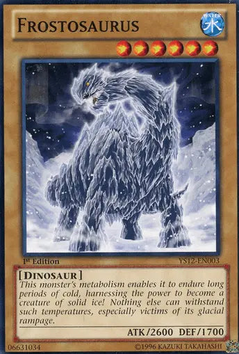 Frostosaurus [YS12-EN003] Common - Doe's Cards