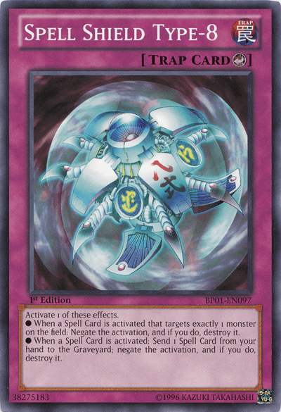 Spell Shield Type-8 [BP01-EN097] Common - Doe's Cards