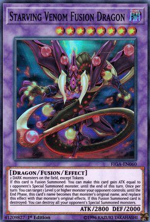 Starving Venom Fusion Dragon [FIGA-EN060] Super Rare - Doe's Cards