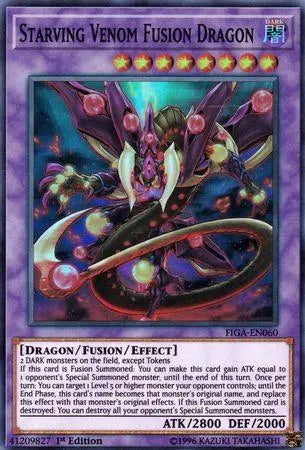 Starving Venom Fusion Dragon [FIGA-EN060] Super Rare - Doe's Cards