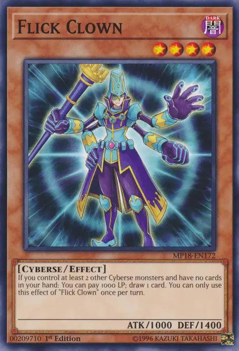 Flick Clown [MP18-EN172] Common - Doe's Cards
