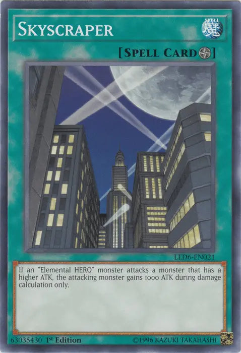 Skyscraper [LED6-EN021] Common - Doe's Cards