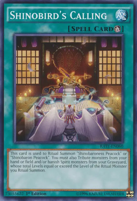 Shinobird's Calling [RATE-EN060] Common - Doe's Cards