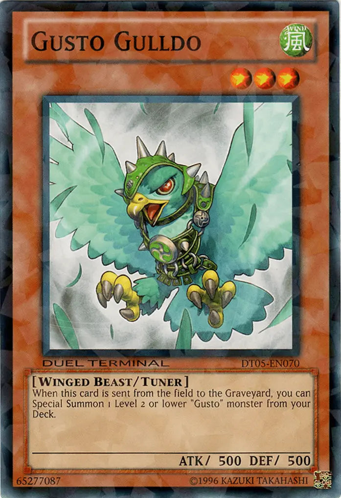 Gusto Gulldo [DT05-EN070] Common - Doe's Cards