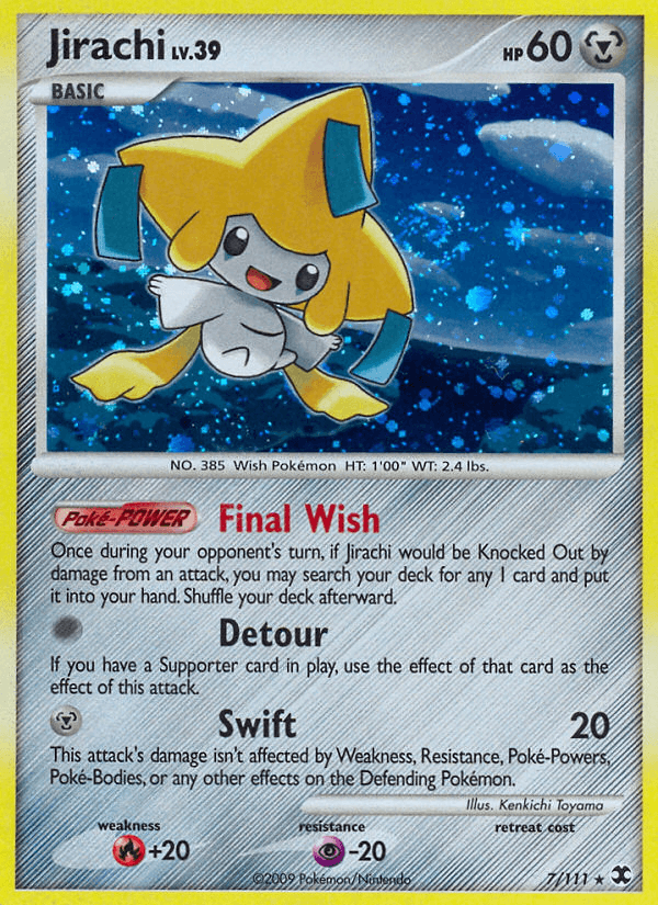 Jirachi (7/111) [Platinum: Rising Rivals] - Doe's Cards