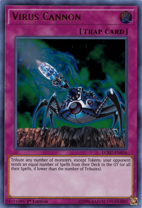 Virus Cannon [LCKC-EN056] Ultra Rare - Doe's Cards