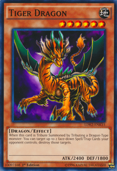 Tiger Dragon [LDK2-ENK15] Common - Doe's Cards