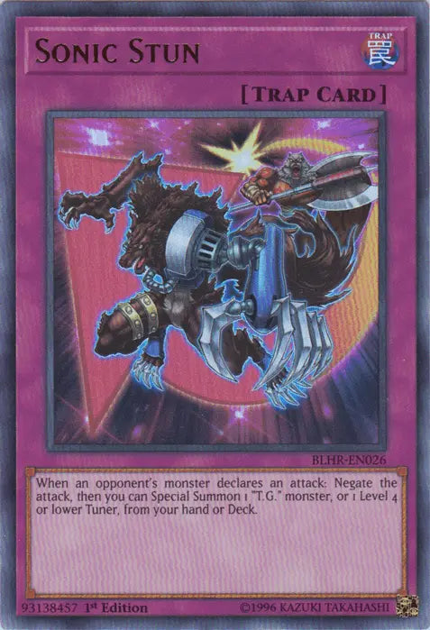 Sonic Stun [BLHR-EN026] Ultra Rare - Doe's Cards