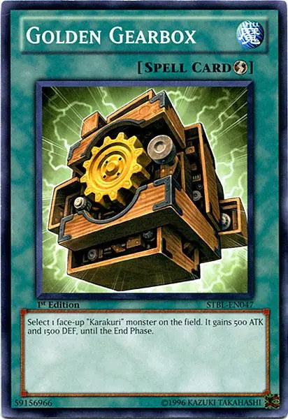 Golden Gearbox [STBL-EN047] Common - Doe's Cards