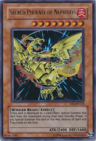 Sacred Phoenix of Nephthys [DR3-EN125] Ultra Rare - Doe's Cards