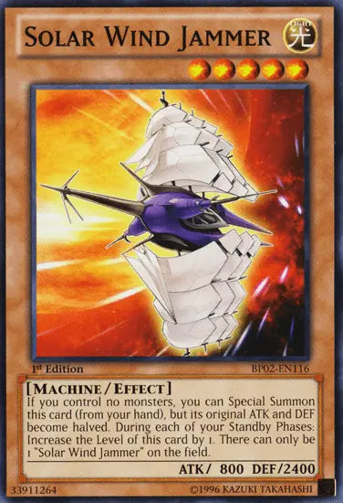 Solar Wind Jammer [BP02-EN116] Common - Doe's Cards