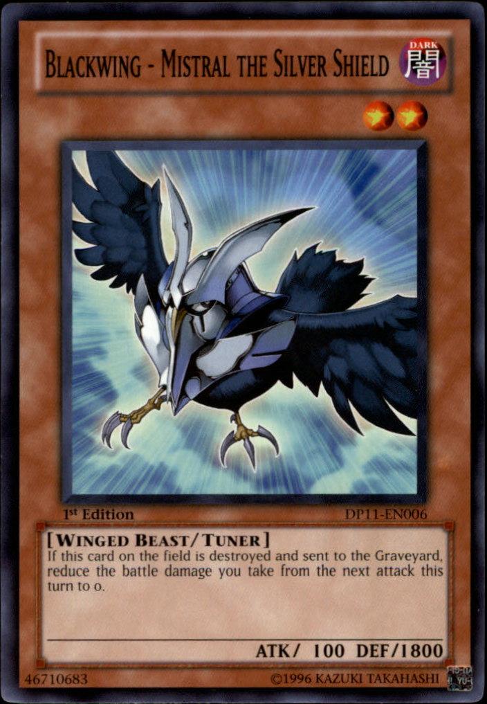 Blackwing - Mistral the Silver Shield [DP11-EN006] Common - Doe's Cards