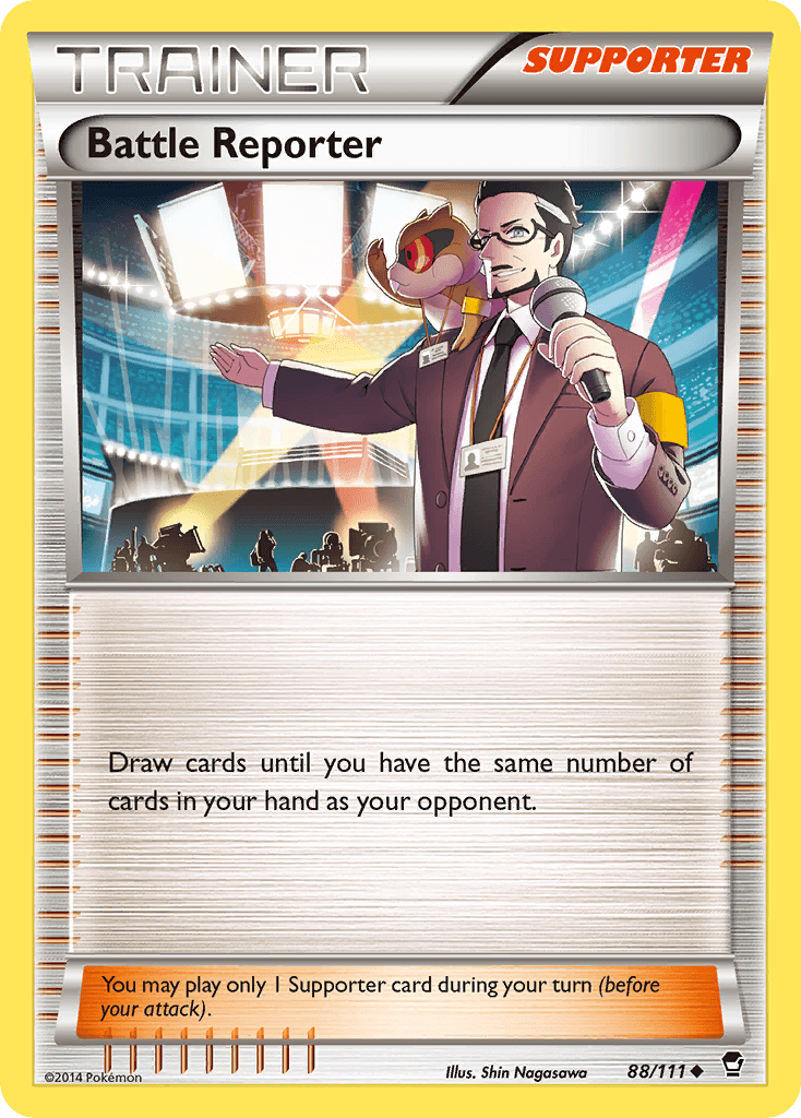 Battle Reporter (88/111) [XY: Furious Fists] - Doe's Cards