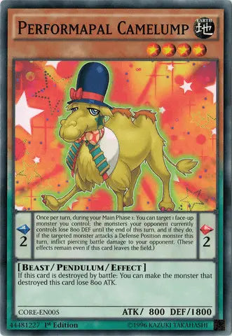 Performapal Camelump [CORE-EN005] Common - Doe's Cards