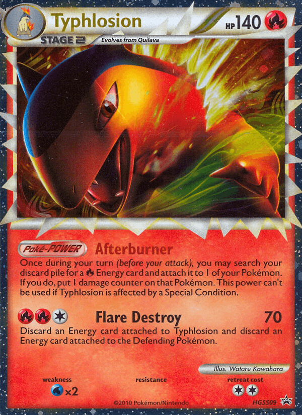 Typhlosion (HGSS09) [HeartGold & SoulSilver: Black Star Promos] - Doe's Cards