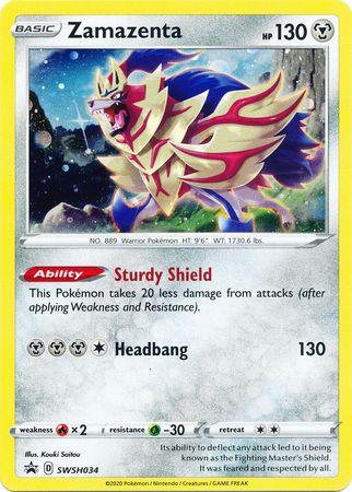 Zamazenta (SWSH034) [Sword & Shield: Black Star Promos] - Doe's Cards