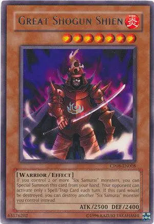 Great Shogun Shien [CP08-EN008] Rare - Doe's Cards
