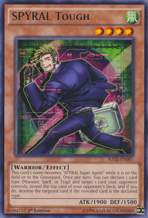 SPYRAL Tough [RATE-EN087] Rare - Doe's Cards