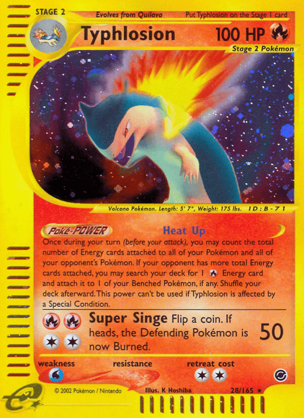 Typhlosion (28/165) [Expedition: Base Set] - Doe's Cards