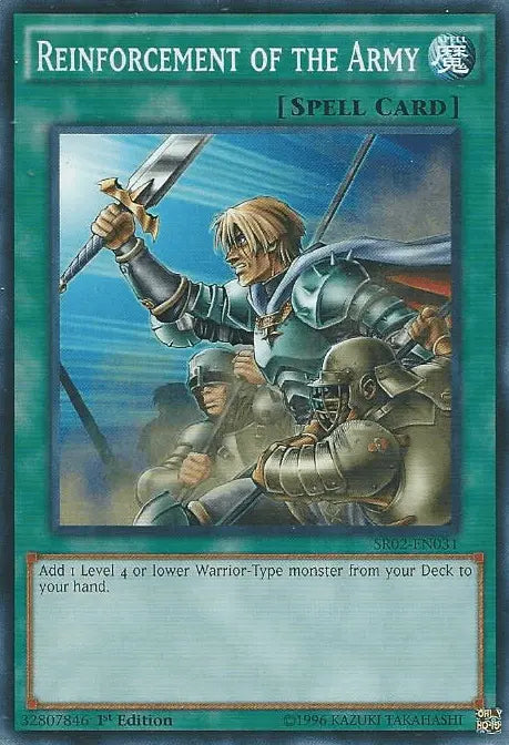 Reinforcement of the Army [SR02-EN031] Common - Doe's Cards
