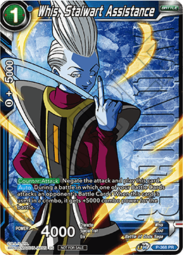 Whis, Stalwart Assistance (Unison Warrior Series Boost Tournament Pack Vol. 7 - Winner) (P-368) [Tournament Promotion Cards] - Doe's Cards